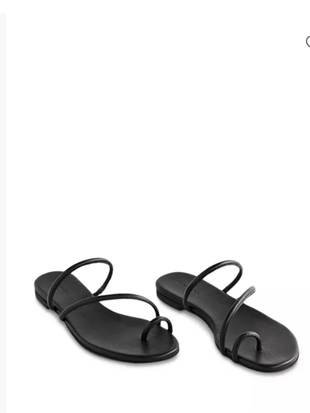 Reformation Women's Ludo Toe Ring Sandals
